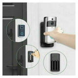 FMDARJXWHCP Smart Video V5 Doorbell Camera Wireless WiFi Phone Bell Intercom(V5 White Add Chime)