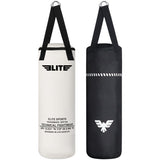 Elite Sports Boxing Bag 4 FT – Heavy Duty Canvas Punching Bag with Straps for Boxing, Training, MMA, Muay Thai, Kickboxing, Martial Arts & Fitness – UNFILLED Heavy Bag