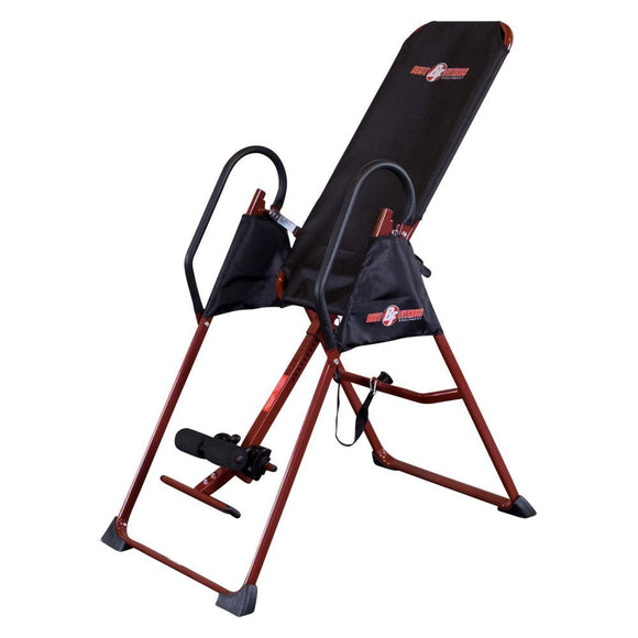 Body-Solid (BFINVER10R) Inversion Table for Back Pain Relief - 300lb Capacity Foldable Decompression Table for Lumbar Stretching, Strength Training Equipment for Professional Inversion Therapy Body-Solid