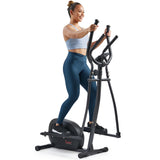 Sunny Health & Fitness Smart Elliptical Machine, Total Body Cross Trainer with Hyper-Quiet Magnetic Belt Drive, Low Impact Exercise Equipment and Exclusive SunnyFit App Enhanced Bluetooth Sunny Health & Fitness
