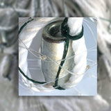 FREGITO Runing Water Trail Net, 6cm Mesh Fishing Gill Net, Weighted Monofilament Seine Nets, 2 M - 6 M High, 20 M -100m Length