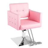 Pink Salon Chair for Hair Stylist,Barber Chari Hair Chair, Stylist Chair Dangvivi