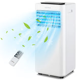 COSTWAY 10000 BTU Portable Air Conditioner, 3 in 1 AC Unit, Fan & Dehumidifier w/Sleep Mode, 24H Timer, LED Display