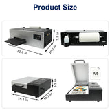 Qilpho A4 DTF Printer Complete Bundle with Curing Oven & Laptop