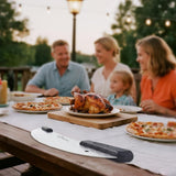 Chef Prosentials 20" Pizza Cutter Rocker, Stainless Steel Semi-circle Sharp Blade Knife, for Commercial, Home