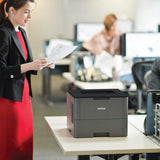 Brother HL-L6200DW Wireless Monochrome Single-Function Laser Printer - Print only - 48 ppm, 1200 x 1200 dpi