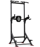 SPORTSROYALS PT2 Power Tower Pull Up Bar Station, 450LBS Stable Pull Up Dip Station for Home Gym Strength Training Equipment | FED Fitness