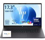 HP OmniBook 17.3" FHD IPS Laptop, Intel Core Ultra 7, Next-Gen AI PC, 32GB DDR5 RAM, 2TB PCIe SSD, Wi-Fi 7, Backlit Keyboard, 1080P Webcam, Windows 11, Laptops for Business & Home Office
