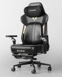 AutoFull M6 Gaming Chair with Climate Control Massage – Ventilated & Heated Seat, 3rd-Gen Active Lumbar Support, 360° Adjustable Armrests, Ergonomic Chair for Gamers & Home Office (Black)