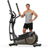 Niceday Elliptical Exercise Machine with 15.5IN/16IN/20IN Stride