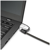 Kensington ClickSafe 2.0 Universal Keyed Laptop Lock Security Cable Lock with Master Key 1.8 m