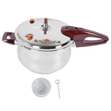 Stainless Steel Pressure Cooker 80KPA, Cookware Pressure Canner Rice Cooker with Safety Valve Devices Bewinner