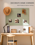 Fluxynara Felt Bulletin Board, 47.2" x 35.4", Sage
