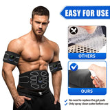 MarCoolTrip MZ Electronic Muscle Stimulator, Abs Stimulator Muscle Toner, Ab Machine Trainer for All Body, Fitness Strength Training Workout Equipment for Men and Women MarCoolTrip MZ