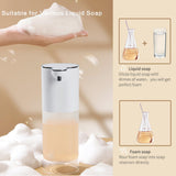 Vuswikoti V9 Automatic Foaming Soap Dispenser - Touchless, 4-Level Adjustable Foam, 1200mAh Large Capacity Rechargeable Battery, Design for Bathroom, Kitchen