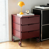 3-Drawer Rolling Storage Cart, File Cabinet with Wheels, Utility Cart
