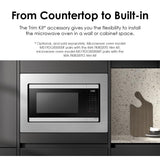 SAMSUNG 1.9 cu. ft. Countertop Microwave with Sensor Cooking, Matte Black Stainless Steel, MS19DG8500MTAA