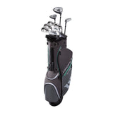 Wilson Women's Profile Platinum SGI Complete Set with Cart Bag - Ladies Right Hand, Tall, Grey/Teal WILSON