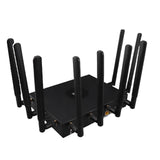 Dual Band WiFi 6 CPE Router, 5G NR SA NSA Cellular Wireless Router with SIM Card Slot, 4.67Gbps, WAN LAN Port, 4x4 MU MIMO OFDMA, for Home and Office