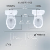 TOTO® WASHLET® S5 Electronic Bidet Toilet Seat with Instantaneous Water Heating, PREMIST and EWATER+ Wand Cleaning, Elongated, Sedona Beige - SW3446#12