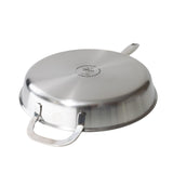 5-Ply Stainless Steel Frying Pan Non Toxic Cookware Stay Cool Handle 11" PFAS, PFOA & PFTE Free, for Cooking Pan Set Alva