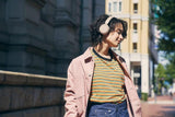 Sony WH-CH520 Wireless On-Ear Bluetooth Headphones with Mic, Cappuccino