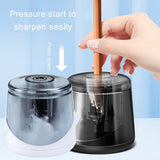 ZSRUIKJN Electric Pencil Sharpener Automatic Sharpeners for Office School Single Hole