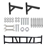 ptlsy Wall Mounted Pull Up Bar with Multi Grip for Pull-up Chin-up Multifunctional Heavy Duty Chin Up Bar Ideal for Home Gym Fitness and Workouts Cross-Training Full Body Strength Training