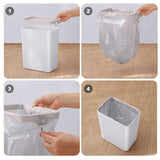 Yatmung 2.5 Gallon Smart Trash Can Sensor Motion - Touchless Bathroom Trash Can