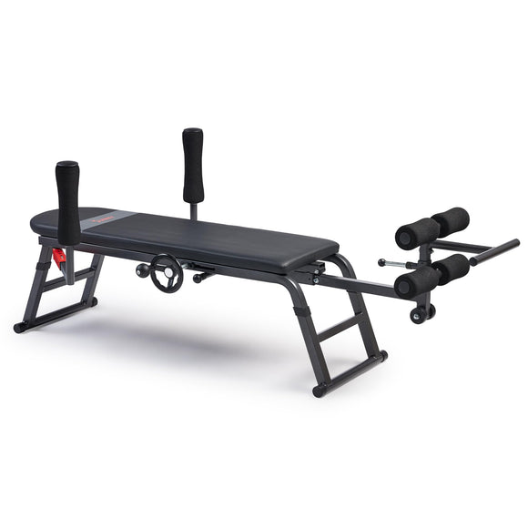 Sunny Health & Fitness Inversion Traction & Stretch Decompression Table - 400 LB Weight Capacity - for Lumbar Stretching, Lower Back Pain Relief, Improved Posture Correction, Rehab - SF-BH623052 Sunny Health & Fitness