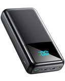 Portable Charger Power Bank 50000mAh, USB-C PD 30W Fast Charging, High Capacity External Battery Pack for Camping, Portable Phone Charger for iPhone 17/16/15/14/13/12/11 Samsung Android (Black)
