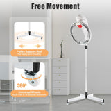Stand Hair Dryer, 950W Multifunction Stand Hair Dryer, Professional Orbiting Rotating Hair Processor Hair Dyeing Perm Styling for Salon SPA Styling (White)