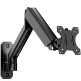 monTEK Single Monitor Wall Mount, Full Motion Spring Arm for 17-32" Screen