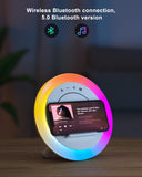 SIDVAR Bluetooth Speaker Night Lightsr,Wireless Charging Modern Speaker,Best Teenage Birthday Gift Ideas Tween Girls Gifts