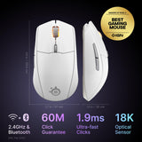 SteelSeries Rival 3 Wireless Gen 2 Gaming Mouse — 2.4GHz and Bluetooth