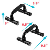 Push Up Bars - Home Workout Equipment Pushup Handle With Cushioned Foam Grip and Non-Slip Sturdy Structure - The Push Up Handles for Floor are Great for Strength Workouts - Push Up Bars for Men Women N1Fit