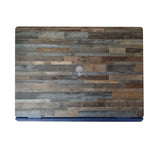 Laptop Skin Compatible with Alienware 16/16X Aurora (2025) - Gray Wood - Premium 3M Vinyl Protective Wrap Decal Cover - Easy to Apply | Crafted in The USA by MightySkins