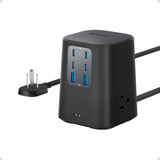 Anker Charging Station (100W), 9-in-1 USB C Power Strip with 300J Surge Protection, for iPhone 15 and MacBook Anker