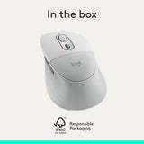 Logitech Signature Comfort Plus M850 L Wireless Mouse - Off White