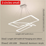 Rectangle Chandeliers Lights Compatible with Living Room Dining Room