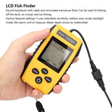 TL88 Handheld LCD Fish Finder with Sonar Sensor Portable Depth Detector for Lakes Rivers and Ice Fishing