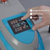 Heat Press 16x20 Machine: Pneumatic Heat Press Machine - Dual-Platen, Swing-Away, Teflon-Coated, Digital Control Panel