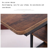 ZXFNVXC Rolling Laptop Table Lap Desk For Cart Mobile End Height Adjustable