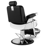 Artist hand Barber Chair Reclining Hydraulic Barber Chairs Heavy Duty Styling Chairs for Salon Chair Tattoo Chair Beauty Equipment (Black)