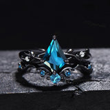 Topaz Wedding ring set (Topaz) Kite