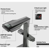 Document Scanners, Book Document Scanner, 24MP Portable Camera, A3 Size, with Smart OCR Led Desk Lamp for Home Office,Portable scanners for documents