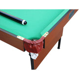 Crucis 5.5-Foot Folding Billiard/Pool Table (Green Original) RACK