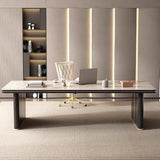 AQWASYUTER Office Computer Desk 180cm Rock Board President Boss Office Furniture