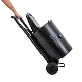 King-Griller Gambler Portable Charcoal Grill in Black Char-Griller