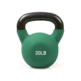 RitFit Neoprene Coated Kettlebell Weight Set, Solid Cast Iron, 5-15 LB (5+10+15 LB)
